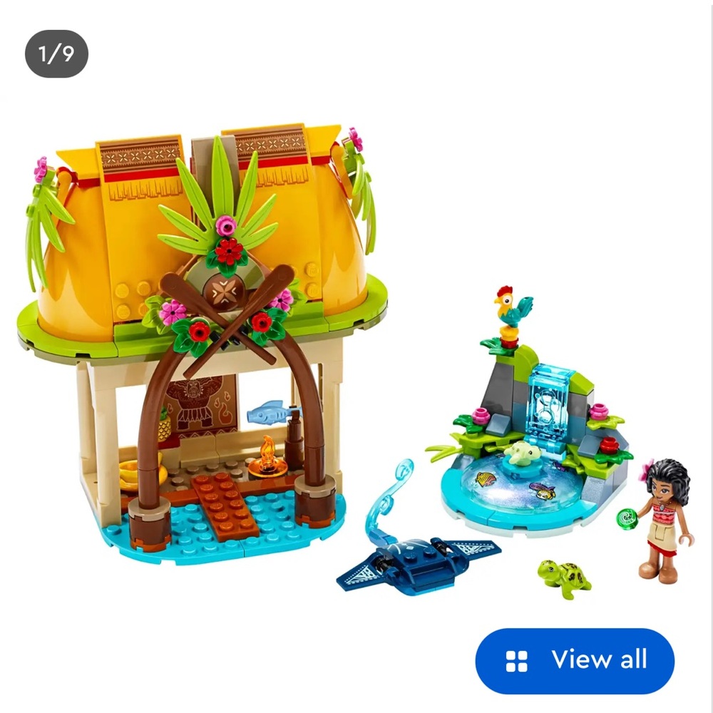 Moana Lego Playset with Figures